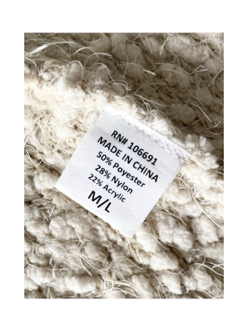 new Young Fabulous Broke ❃ Wylie Fuzzy Hoodie Cardigan Sweater Teddy Coat ❃ M L - Picture 13 of 16